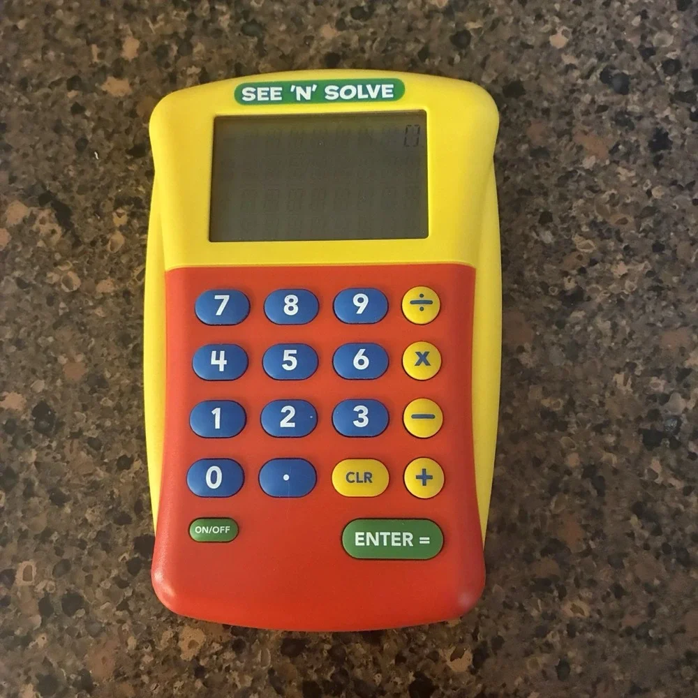 Educational Insights See 'n' Solve Calculator Math‎ Learning Tool TESTED Works